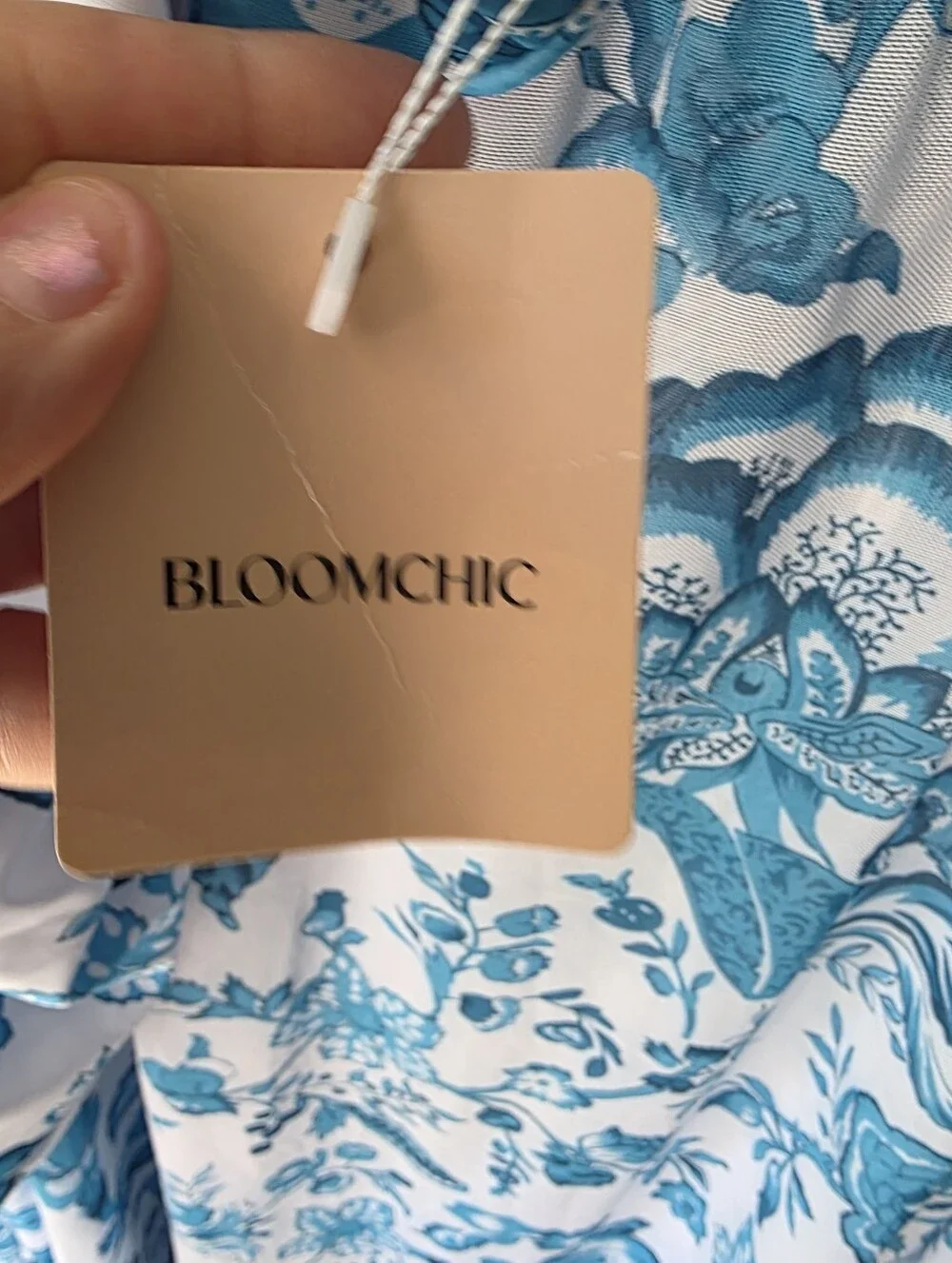 NWT BloomChic Swimsuit + Maxi Swim Skirt Set Plus Size 18-20 Floral